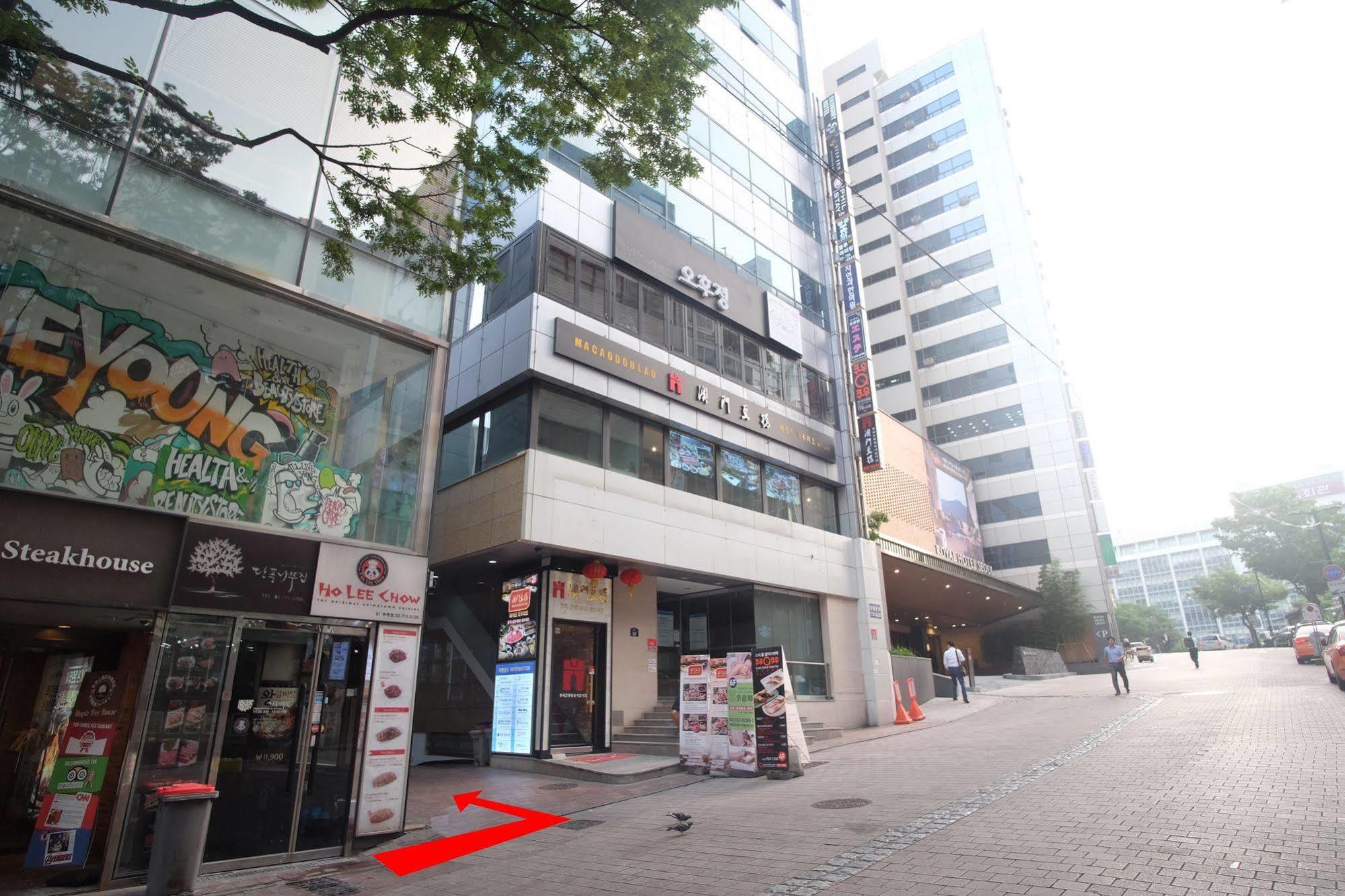 Ekonomy Hotel Myeongdong Central Seoul Eksteriør bilde