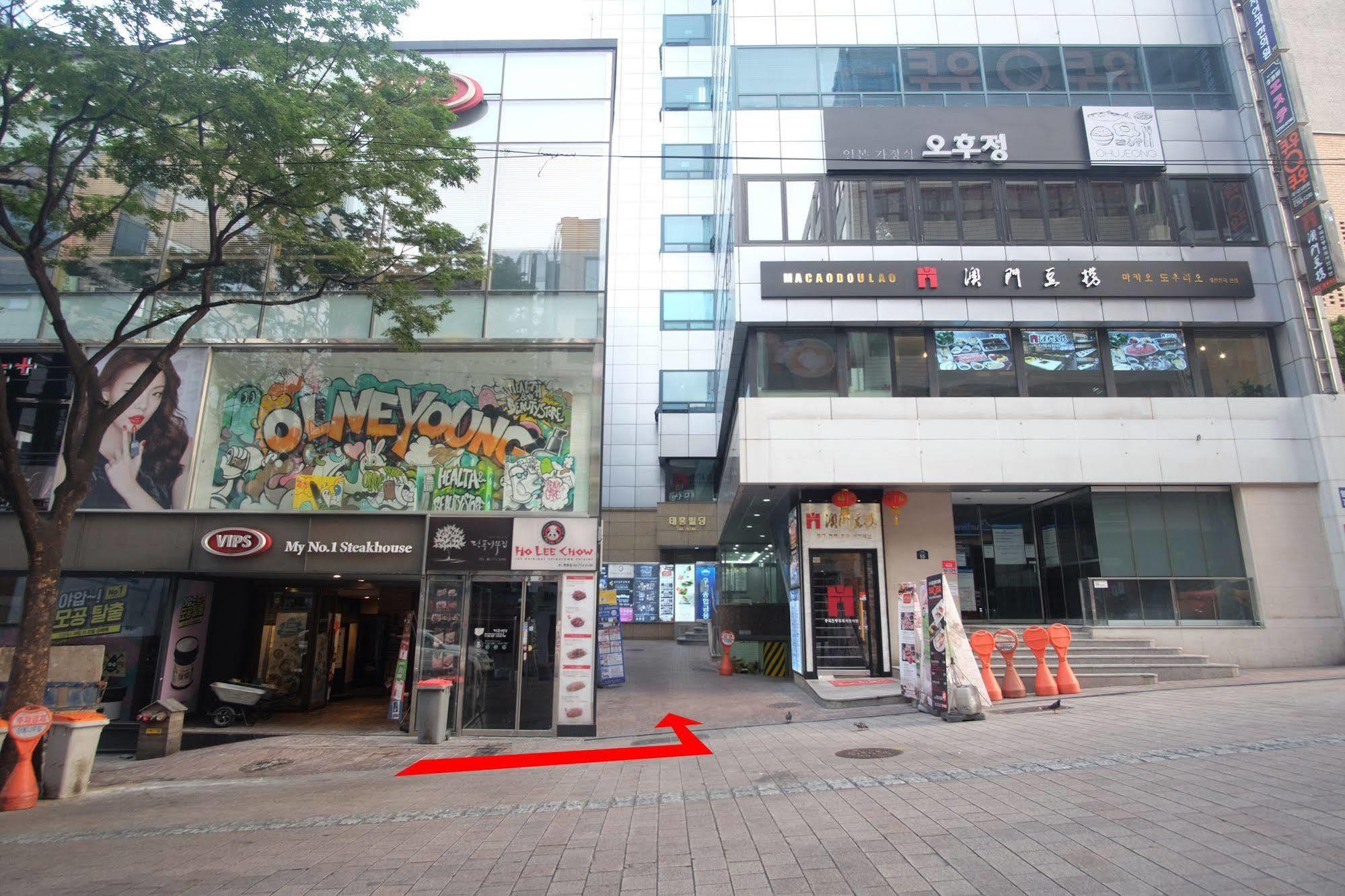 Ekonomy Hotel Myeongdong Central Seoul Eksteriør bilde